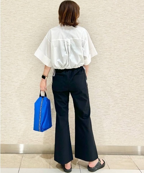 【セール】【HEREIAM】撥水／ドロストヘムシャツ（シャツ/ブラウス）｜HEREIAM（ヘレイアム）