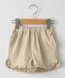 SHIPS KIDS:80~90cm /〈吸水速乾〉フリル ショート パンツ