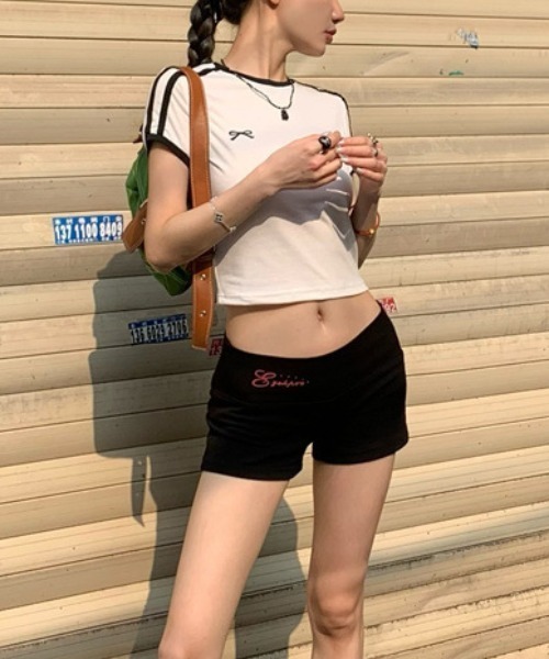 Vipoa(ヴィポア)の「line accent ribbon tee(Tシャツ/カットソー・レディース・ホワイト・FREE)」の16枚目の写真