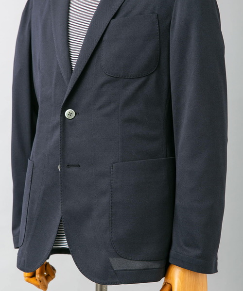 URBAN RESEARCH DOORS(アーバンリサーチドアーズ)の「『吸水速乾/イージーケア』LIFE STYLE TAILOR ドライタッチストレッチイージーJK1(その他アウター・メンズ・ネイビー・44/46/48/50)」の11枚目の写真