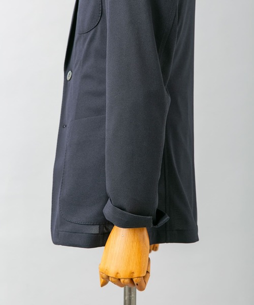 URBAN RESEARCH DOORS(アーバンリサーチドアーズ)の「『吸水速乾/イージーケア』LIFE STYLE TAILOR ドライタッチストレッチイージーJK1(その他アウター・メンズ・ネイビー・44/46/48/50)」の13枚目の写真