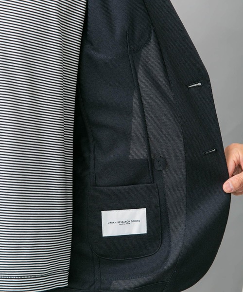 URBAN RESEARCH DOORS(アーバンリサーチドアーズ)の「『吸水速乾/イージーケア』LIFE STYLE TAILOR ドライタッチストレッチイージーJK1(その他アウター・メンズ・ネイビー・44/46/48/50)」の16枚目の写真