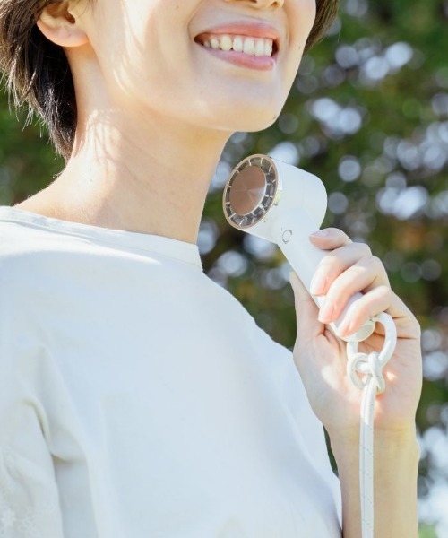 MARK'S(マークス)の「ペルチェ冷却機能ハンディファン カラビナ付(生活家電・レディース・ホワイト/ブルー/ピンク・FREE)」の10枚目の写真