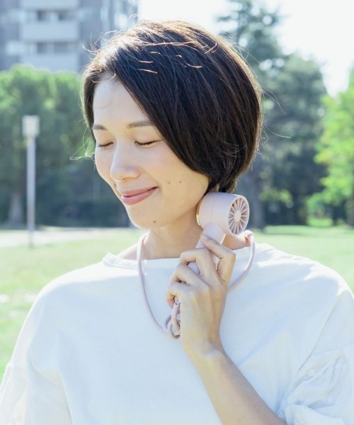 MARK'S(マークス)の「ペルチェ冷却機能ハンディファン カラビナ付(生活家電・レディース・ホワイト/ブルー/ピンク・FREE)」の12枚目の写真