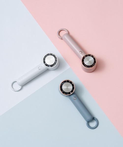 MARK'S(マークス)の「ペルチェ冷却機能ハンディファン カラビナ付(生活家電・レディース・ホワイト/ブルー/ピンク・FREE)」の7枚目の写真