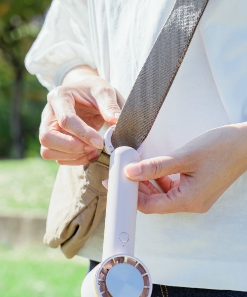 MARK'S(マークス)の「ペルチェ冷却機能ハンディファン カラビナ付(生活家電・レディース・ホワイト/ブルー/ピンク・FREE)」の15枚目の写真