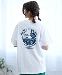ALOHA PEOPLE/アロハピープル 半袖 Tシャツ バックプリント モノサークル MOAP24SL008