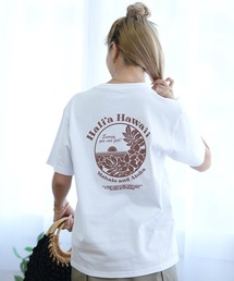 ALOHA PEOPLE/アロハピープル 半袖 Tシャツ バックプリント モノサークル MOAP24SL008
