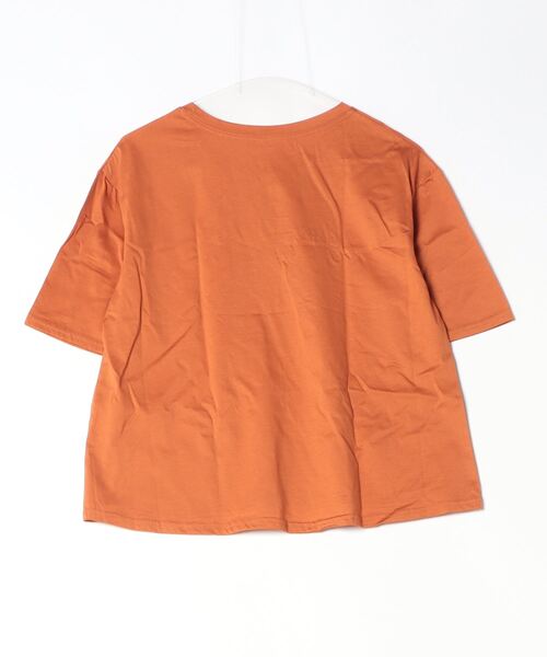 tシャツ BRODIAEA シルケットコットン加工　刺繍Tシャツ レディース セール】BRODIAEA シルケットコットン加工 刺繍Tシャツ（Tシャツ