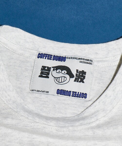 FREAK'S STORE（フリークスストア）の「COFFEE DUMBO/コーヒー ダンボ UFO TEE/ユーフォー Tシャツ/バックプリント（Tシャツ/カットソー・メンズ・ブラック/グレー/オフホワイト・MEDIUM/LARGE/X-LARGE）」の20枚目の写真