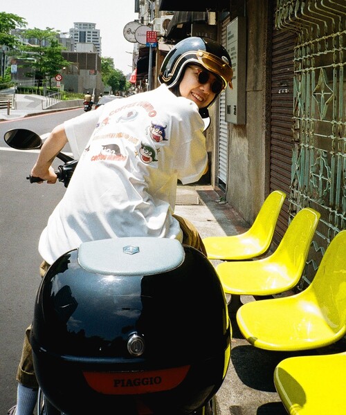 FREAK'S STORE（フリークスストア）の「COFFEE DUMBO/コーヒー ダンボ UFO TEE/ユーフォー Tシャツ/バックプリント（Tシャツ/カットソー・メンズ・ブラック/グレー/オフホワイト・MEDIUM/LARGE/X-LARGE）」の4枚目の写真