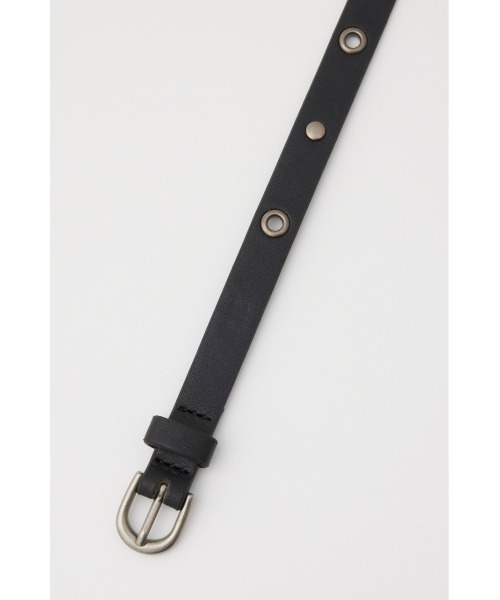 SLY（スライ）の「EYELET THIN BELT アイレット シン ベルト（ベルト・レディース・ブラック/ホワイト・FREE）」の11枚目の写真