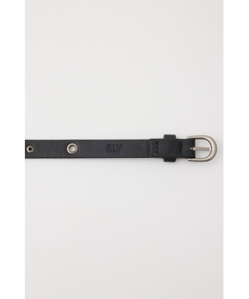 SLY（スライ）の「EYELET THIN BELT アイレット シン ベルト（ベルト・レディース・ブラック/ホワイト・FREE）」の13枚目の写真
