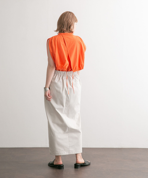 KBF(ケイビーエフ)の「フロントZIPペンシルスカート(スカート・レディース・ライトベージュ/オレンジ系その他・ONE)」の16枚目の写真