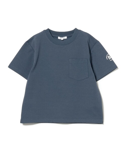 B:MING by BEAMS（ビーミングバイビームス）の「ランド アンド ウォーター クルーネック Tシャツ（100～140cm）（Tシャツ/カットソー・キッズ・グレー/ブルー・100/110/120/130/140）」の15枚目の写真