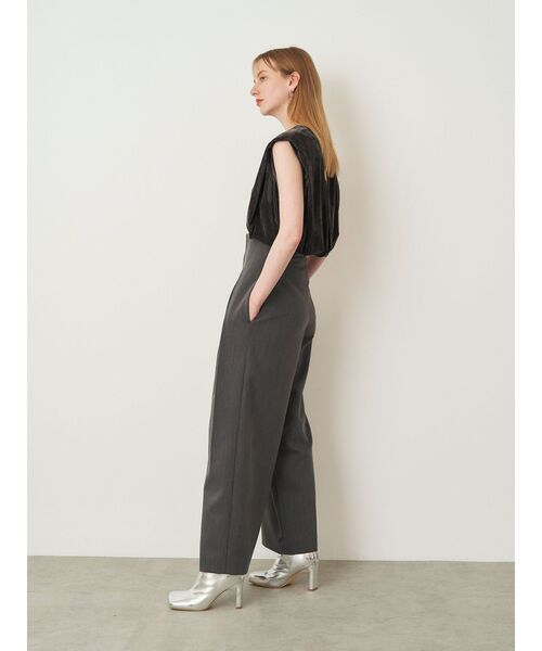 ELENDEEK（エレンディーク）の「フロッキーチュールトップ（Tシャツ/カットソー・レディース・グレー/ブラック・FREE）」の15枚目の写真