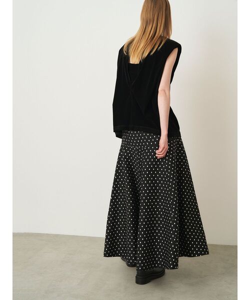 ELENDEEK（エレンディーク）の「フロッキーチュールトップ（Tシャツ/カットソー・レディース・グレー/ブラック・FREE）」の21枚目の写真