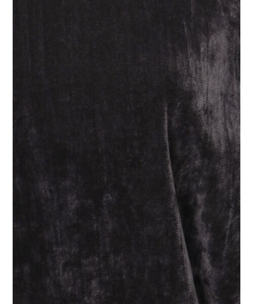 ELENDEEK（エレンディーク）の「フロッキーチュールトップ（Tシャツ/カットソー・レディース・グレー/ブラック・FREE）」の4枚目の写真