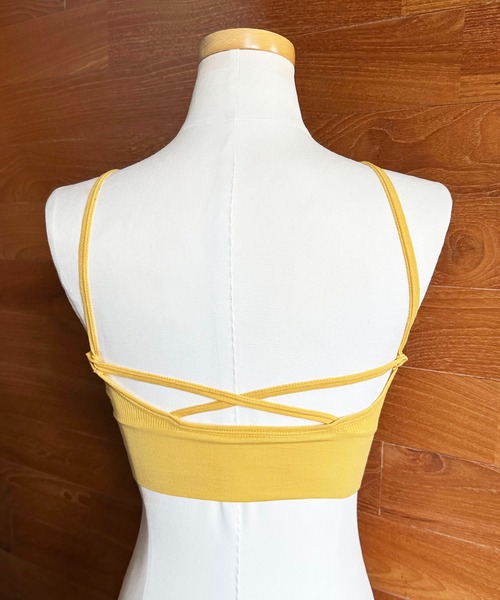 styiro（スタイロ）の「【9色展開】カップインシームレスブラトップキャミ ノンワイヤー（キャミソール・レディース・ピンク系その他/ピンク/グリーン/ホワイト/ブラック/ブルー/グレー/イエロー/ベージュ・FREE）」の18枚目の写真