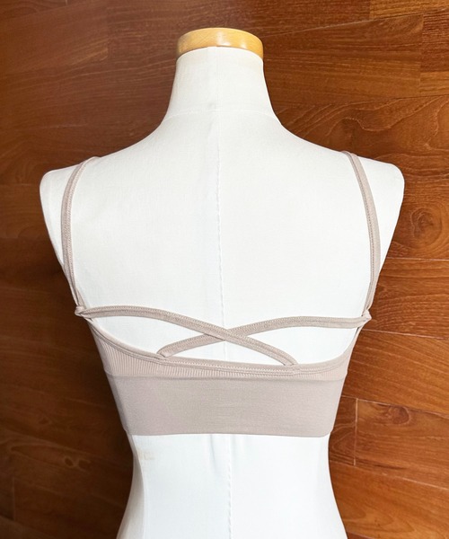 styiro（スタイロ）の「【9色展開】カップインシームレスブラトップキャミ ノンワイヤー（キャミソール・レディース・ピンク系その他/ピンク/グリーン/ホワイト/ブラック/ブルー/グレー/イエロー/ベージュ・FREE）」の12枚目の写真