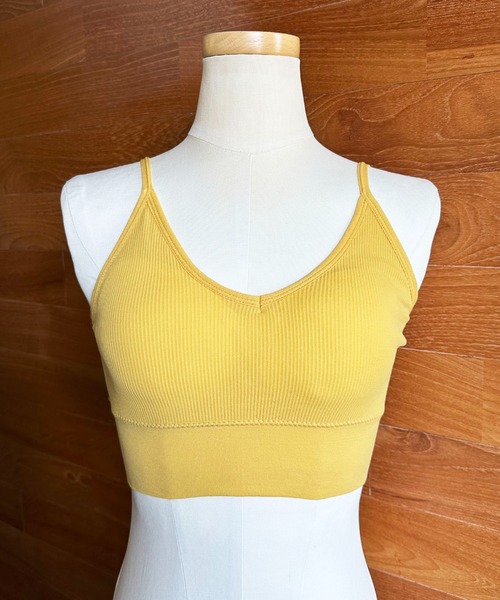 styiro（スタイロ）の「【9色展開】カップインシームレスブラトップキャミ ノンワイヤー（キャミソール・レディース・ピンク系その他/ピンク/グリーン/ホワイト/ブラック/ブルー/グレー/イエロー/ベージュ・FREE）」の17枚目の写真