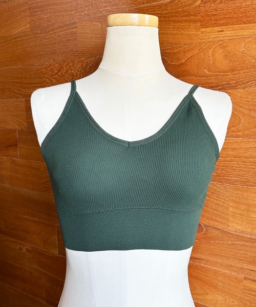 styiro（スタイロ）の「【9色展開】カップインシームレスブラトップキャミ ノンワイヤー（キャミソール・レディース・ピンク系その他/ピンク/グリーン/ホワイト/ブラック/ブルー/グレー/イエロー/ベージュ・FREE）」の13枚目の写真