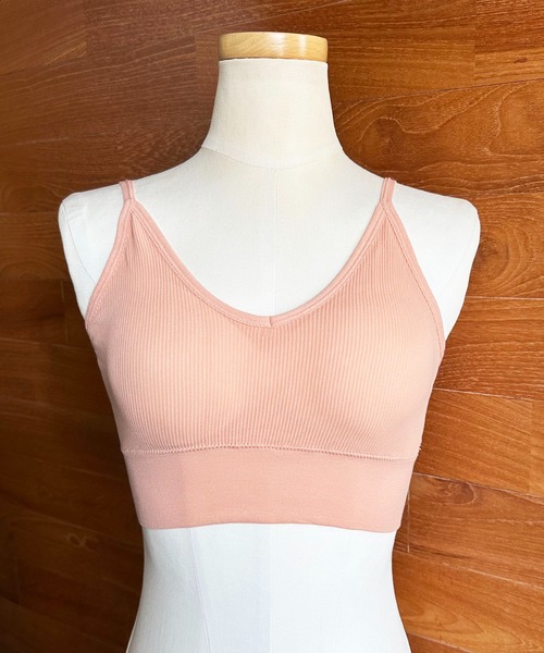 styiro（スタイロ）の「【9色展開】カップインシームレスブラトップキャミ ノンワイヤー（キャミソール・レディース・ピンク系その他/ピンク/グリーン/ホワイト/ブラック/ブルー/グレー/イエロー/ベージュ・FREE）」の19枚目の写真