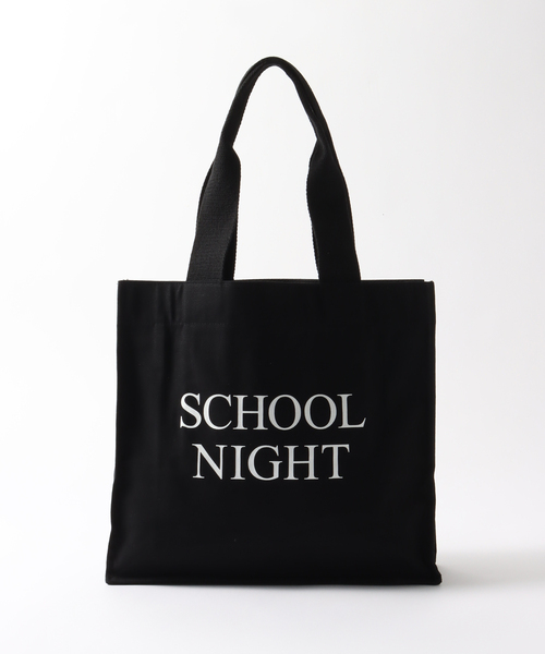 IDEA BOOKS（アイディアブックス）の「【IDEA BOOKS / アイディアブックス】SCHOOL NIGHT BAG（トートバッグ・メンズ・ブラック・FREE）」の2枚目の写真