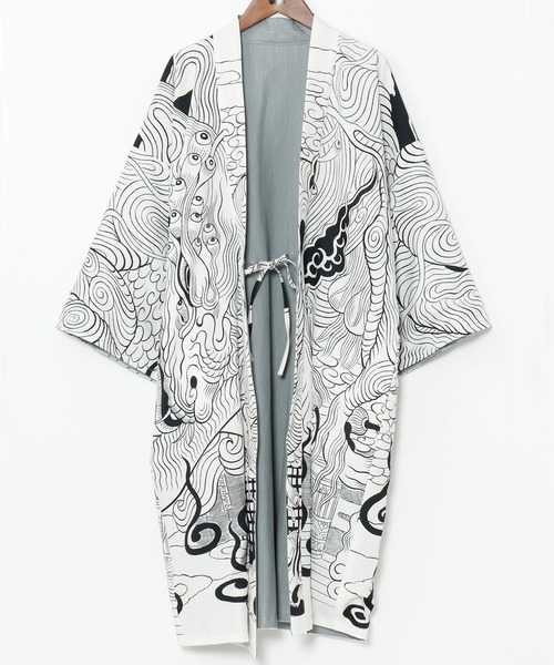 カヤ（カヤ）の「【石黒亜矢子×倭物やカヤ】リバーシブル羽織  
