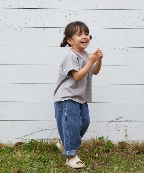 riziere(リジェール)の「プラットフォームサンダル(サンダル・キッズ・ライトベージュ/ブラック・15cm/16cm/17cm/18cm/19cm)」の14枚目の写真