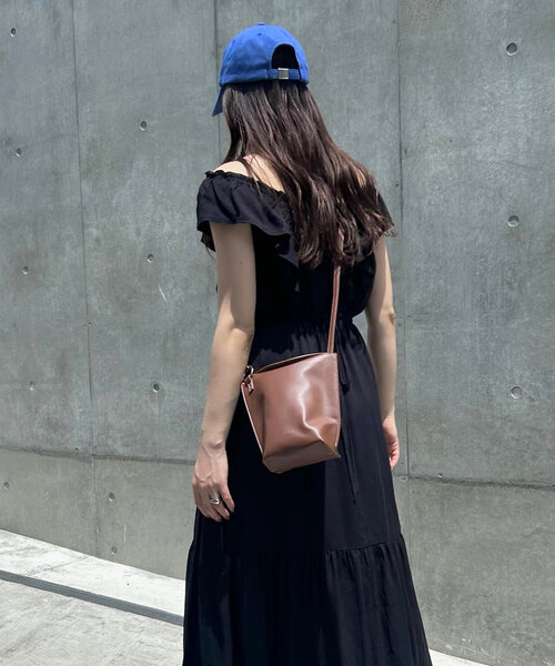 mystic(ミスティック)の「loti リングステッチショルダーBAG(ショルダーバッグ・レディース・ブラウン/カーキ/ブラック・ONE SIZE)」の9枚目の写真