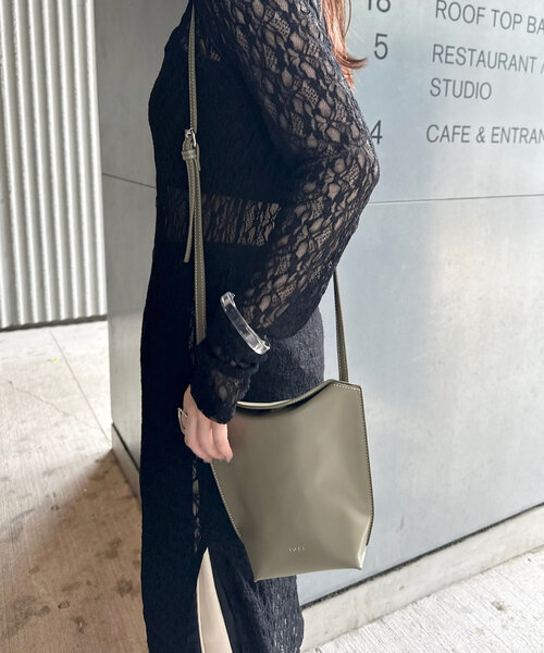 mystic(ミスティック)の「loti リングステッチショルダーBAG(ショルダーバッグ・レディース・ブラウン/カーキ/ブラック・ONE SIZE)」の21枚目の写真