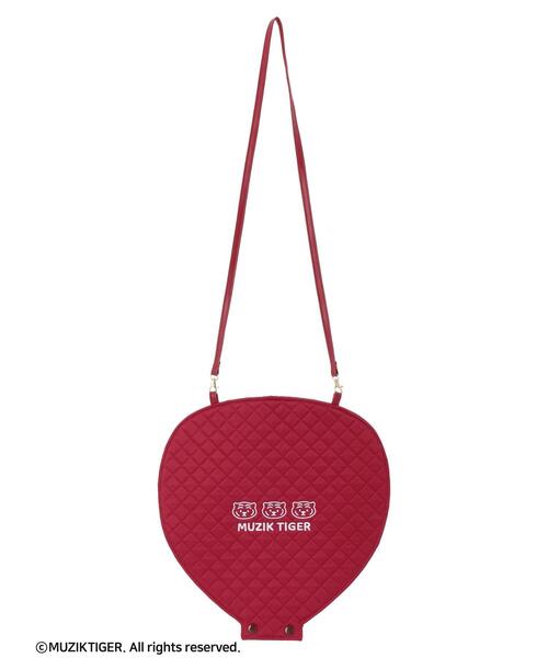 Green　Parks（グリーンパークス）の「ムジークタイガー/うちわショルダー（ショルダーバッグ・レディース・パープル/オレンジ/イエロー/ホワイト/ピンク/グリーン/レッド/ブラック/ブルー・FREE）」の14枚目の写真