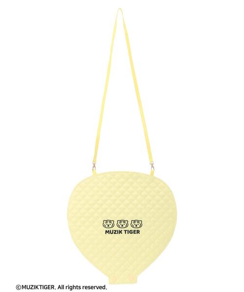 Green　Parks（グリーンパークス）の「ムジークタイガー/うちわショルダー（ショルダーバッグ・レディース・パープル/オレンジ/イエロー/ホワイト/ピンク/グリーン/レッド/ブラック/ブルー・FREE）」の7枚目の写真