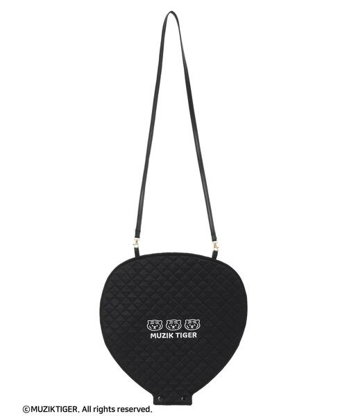 Green　Parks（グリーンパークス）の「ムジークタイガー/うちわショルダー（ショルダーバッグ・レディース・パープル/オレンジ/イエロー/ホワイト/ピンク/グリーン/レッド/ブラック/ブルー・FREE）」の3枚目の写真