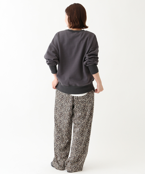 SLOBE IENA(スローブイエナ)の「プリントサテンイージーパンツ(その他パンツ・レディース・キャメル/ブラック・FREE)」の12枚目の写真