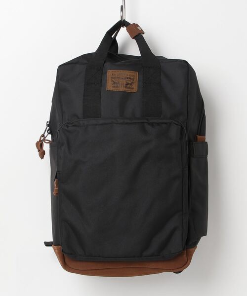 Levi's(リーバイス)の「Levi's/リーバイス Lpack Large Elevation Backpack(バックパック/リュック・メンズ・ブラック・OS)」の6枚目の写真