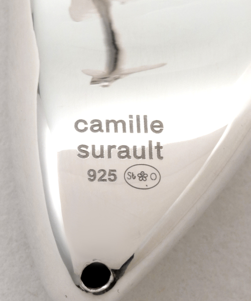 AP STUDIO（エーピーストゥディオ）の「【Camille Surault】triangle earrings（ピアス（両耳用）・レディース・シルバー・FREE）」の7枚目の写真