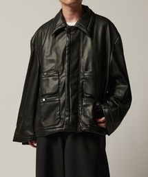 ITTI | シンセティックレザー 4 poket jkt ITTI exclusive(ブルゾン)