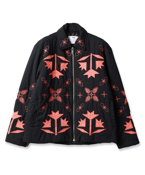 amok（アモク）の「FLOWER QUILT JACKET（ブルゾン）」 - WEAR