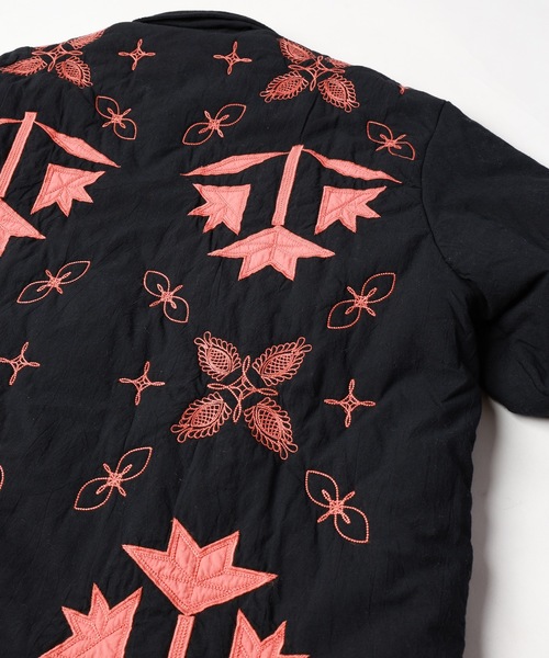 amok（アモク）の「FLOWER QUILT JACKET（ブルゾン）」 - WEAR