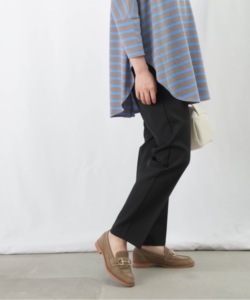 LC/LLL チェック起毛ストレッチテーパードパンツ skirts & pants guide - LUCA / LADY LUCK LUCA