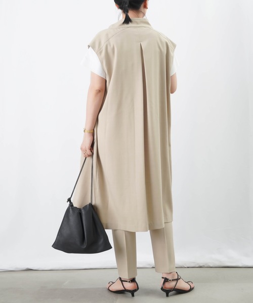 LC/LLL チェック起毛ストレッチテーパードパンツ skirts & pants guide - LUCA / LADY LUCK LUCA