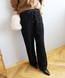 le.coeur blanc | カットジャガードイージーパンツ(その他パンツ)