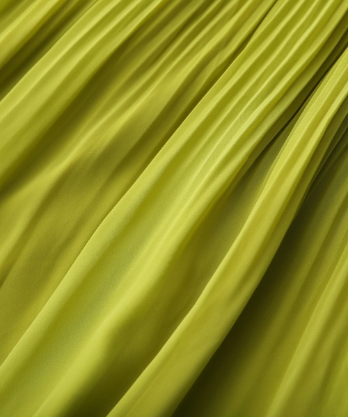 HUG.U（ハグユー）の「清涼シフォンスカート（スカート・レディース・ライム/グリーン/ロイヤルブルー/コーラル/ブラック・レギュラー丈/トール丈）」の16枚目の写真