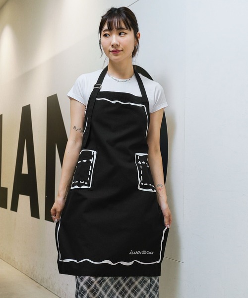 ALAND（エーランド）の「【UNISEX】ALAND×2DCAFE／2Dエプロン（エプロン・レディース・ホワイト/ブラック・FREE）」の22枚目の写真