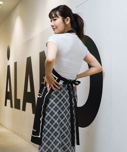 ALAND（エーランド）の「【UNISEX】ALAND×2DCAFE／2Dエプロン（エプロン・レディース・ホワイト/ブラック・FREE）」の20枚目の写真