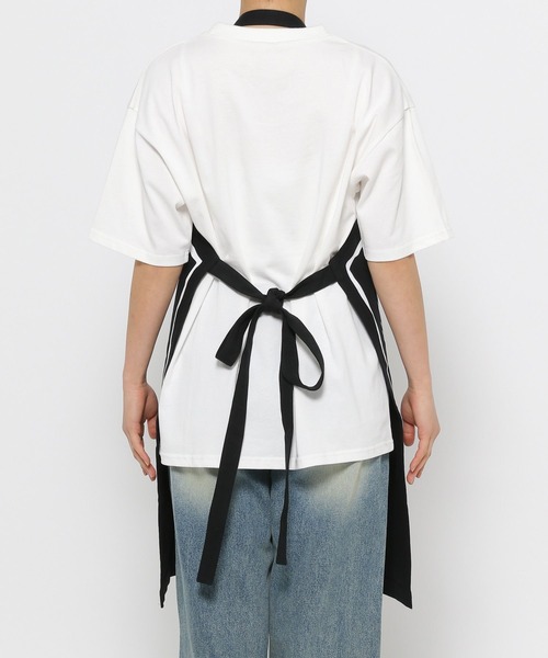 ALAND（エーランド）の「【UNISEX】ALAND×2DCAFE／2Dエプロン（エプロン・レディース・ホワイト/ブラック・FREE）」の16枚目の写真
