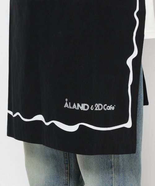 ALAND（エーランド）の「【UNISEX】ALAND×2DCAFE／2Dエプロン（エプロン・レディース・ホワイト/ブラック・FREE）」の10枚目の写真