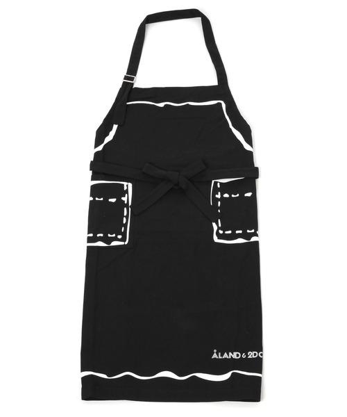 ALAND（エーランド）の「【UNISEX】ALAND×2DCAFE／2Dエプロン（エプロン・レディース・ホワイト/ブラック・FREE）」の8枚目の写真